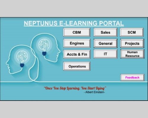 Neptunus E-Learning Portal